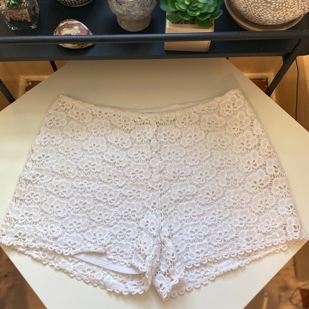 Lace shorts